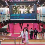 Sangeeta Krishnasamy Instagram - Bonjour! #cannesfilmfestival2023 @majeparis @festivaldecannes