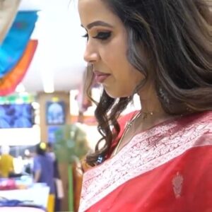 Sangeetha V Instagram - Had a great experience in VELAVAN STORES variety of collections,colorful Sarees,different different designs and lots and lots for whole family ❤️❤️
.
Thanks for this wonderful costume from Shreedevi Designer’s at Sree vasta garden ,Coimbatore 

@velavanstoreschennai

Contact us :  91 9940 527400, 88831 95750

Velavan Stores Now at 73,Usman Road, TNagar, Chennai