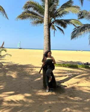 Sangeetha V Instagram - Sunshine 💚💚💚💚💚
