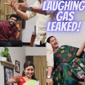 Sangeetha sai Instagram - When there is LaughingGas 🤣Leakage on Set.
#thamizhumsaraswathiyum #BTS #funny #lol
Thank you @_.visu_03 for the video.