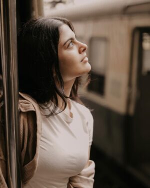 Sanjana Krishnamoorthy Instagram - Where to next? 🚂