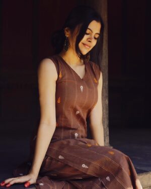 Sanjana Krishnamoorthy Instagram - 🪬 @vastara_thelabel @thatmadraskaran