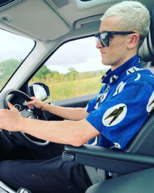 Saoirse-Monica Jackson Instagram - Big MASSEY THANKS to @jaguarukpr & @landrover for a smasher of a weekend at @fosgoodwood & to my mate @arentyoueshita at @byrotationofficial for kitting me out and just a moment of appreciation for @denissulta for looking well fit behind that wheel ♥️🏎🖤
