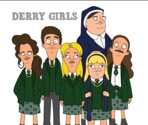 Saoirse-Monica Jackson Instagram - “We’ve come a long, long way together”…. We really have #derrygirls 💕