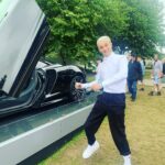 Saoirse-Monica Jackson Instagram - Big MASSEY THANKS to @jaguarukpr & @landrover for a smasher of a weekend at @fosgoodwood & to my mate @arentyoueshita at @byrotationofficial for kitting me out and just a moment of appreciation for @denissulta for looking well fit behind that wheel ♥️🏎🖤