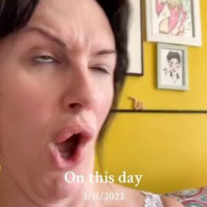Sara Andrews Instagram - Flipping the script on my inner demons like…