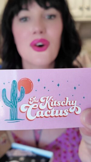 Sara Andrews Instagram - Thank you @thekitschycactus!!! I cannot WAIT to wear these cute acrylic earrings!!! #cutejewelry #cuteearrings #supportsmallbusiness