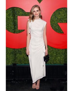 Sara Paxton Instagram - Last night at #gqmanoftheyear  With my handsome friend @bakerseebakerdo styled by ❤️ @itsamandalim hair/makeup by @laurencatherinebeauty wearing @monsemaison @jimmychoo @lilianafshar @heartsonfireco 😘 @alyx34
