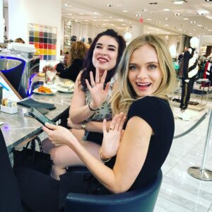 Sara Paxton Instagram - I said yes to the dress with my MOH @laurenhhelfer ❤️❤️❤️👰🏼