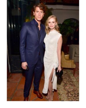 Sara Paxton Instagram - Last night at #gqmanoftheyear  With my handsome friend @bakerseebakerdo styled by ❤️ @itsamandalim hair/makeup by @laurencatherinebeauty wearing @monsemaison @jimmychoo @lilianafshar @heartsonfireco 😘 @alyx34