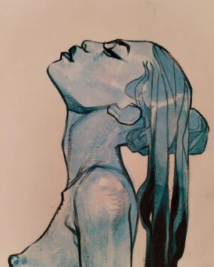Sara Pichelli Instagram - Blue.