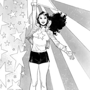 Sara Pichelli Instagram - Cover #1 of the new series of America Chavez! Colors by the crazy  talented @tamra.bonvillain ❤️ #sarapichelli #marvel #americachavez