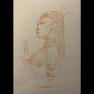 Sara Pichelli Instagram - Psylocke 🔥