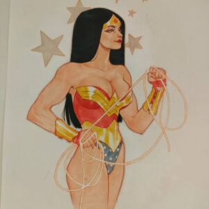 Sara Pichelli Instagram - ARF Special sell: Diana a colori (acquarelli/markers/pastelli) su foglio 28x35 cm. Pagamento e ritiro direttamente in fiera il sabato o la domenica. Scrivetemi in DM se siete interessati.