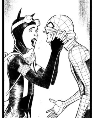 Sara Pichelli Instagram - Sneak peek! #sarapichelli #spiderman #marvel #benparker #fayeito #digital ink