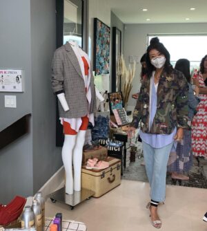Sara Rue Instagram - I left the house!!! Yay! I have friends who do cool things and I’m finally fully vaxxed and can actually see them and support them in person!!!!! Thank you @thefixxcollective for the amazing pop up! (They are doing one more this weekend so if your into eco fashion, delish appetizers and boosting your summer wardrobe in ways that are good for the planet check them out!) @therealdaisychenhutton started @thefixxcollective and I could not be more proud and excited for her! And thank you @medicine_mama_mimi for coming out and supporting ❤️🌈💕