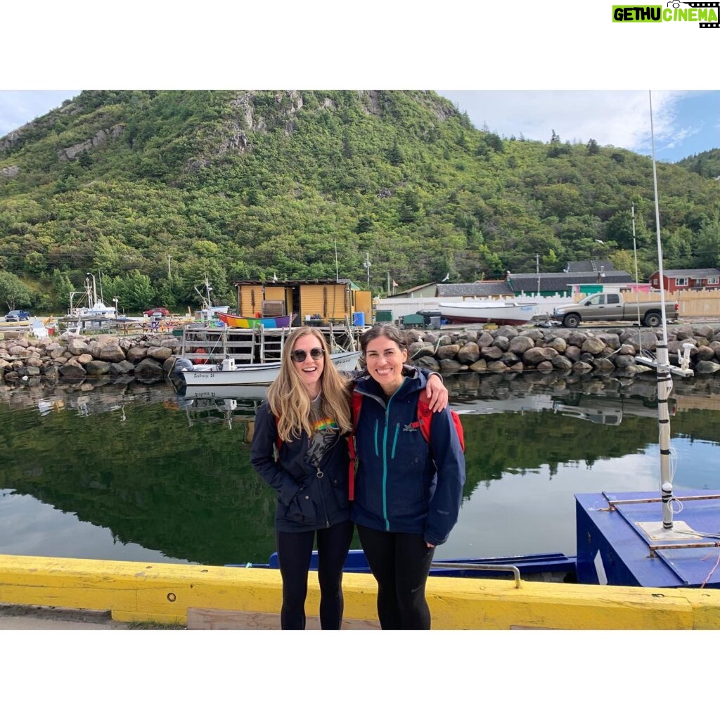 Sara Canning Instagram - I call this: Savonna and Sara Both Happen to be in Newfoundland and Do Really Well at Having a Day Off