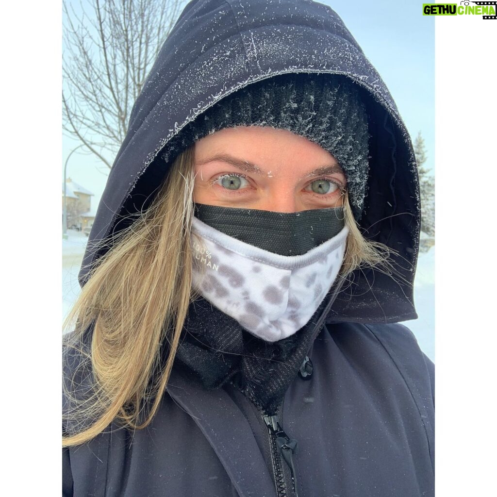 Sara Canning Instagram - A smattering of -25°.