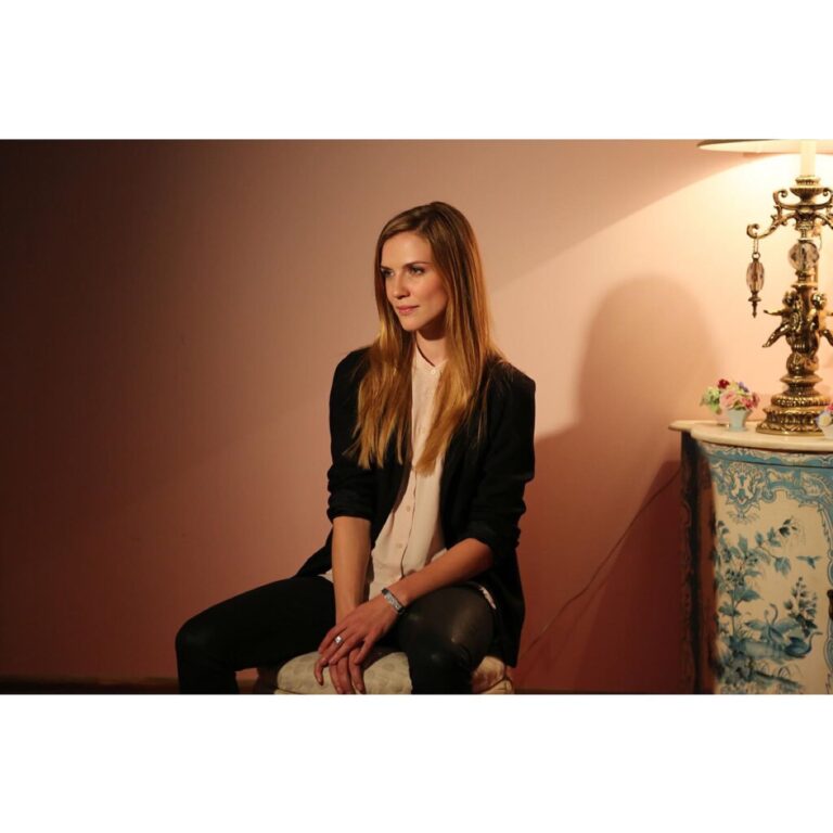 Sara Canning Instagram - An old portrait taken at TIFF in honour of missing bustling film festival shenanigans but also in honour of being very pleased to be making films presently, safely. 🕯