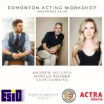 Sara Canning Instagram – With the help of @actraalberta and @edmontonscreen we continue to invest in our city.

Register now at actraalberta.com

@mcilroyandassociates
@saracanning 
@northern.gateway.films 
@actraalberta 
@edmontonscreen