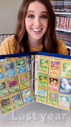 Sara Dietschy Instagram - Getting my childhood Pokémon cards graded 😅 #psapokemon #pokemon