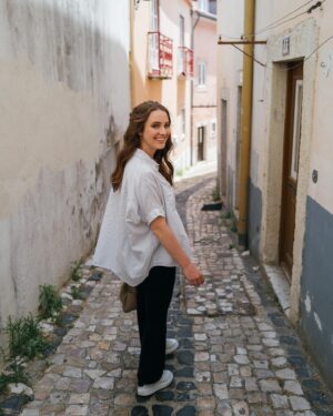 Sara Dietschy Instagram - Lisbon 🧡❤️ 📸 Q2