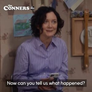 Sara Gilbert Instagram - All the life updates happening tonight for #TheConners on our two-part season finale. Tonight at 9|8c on @ABCNetwork with guest stars Candice Bergen (@bergenbags), @brianaustingreen and @aaronrodgers12. @TheConnersABC