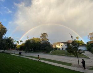 Sara Gilbert Instagram - saw a double rainbow today.