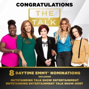Sara Gilbert Instagram - Congrats to everyone nominated on @thetalkcbs. I couldn’t ask for a better team. 
#daytimeemmys