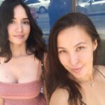 Sara Malakul Lane Instagram - Star crossed sisters ⭐️ #10yearsstrong @dom