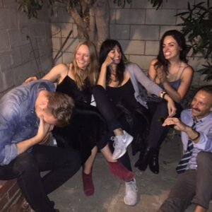 Sara Malakul Lane Instagram - Happiest birthday @doradodenise #loveandgratitude (are we still in that room?)