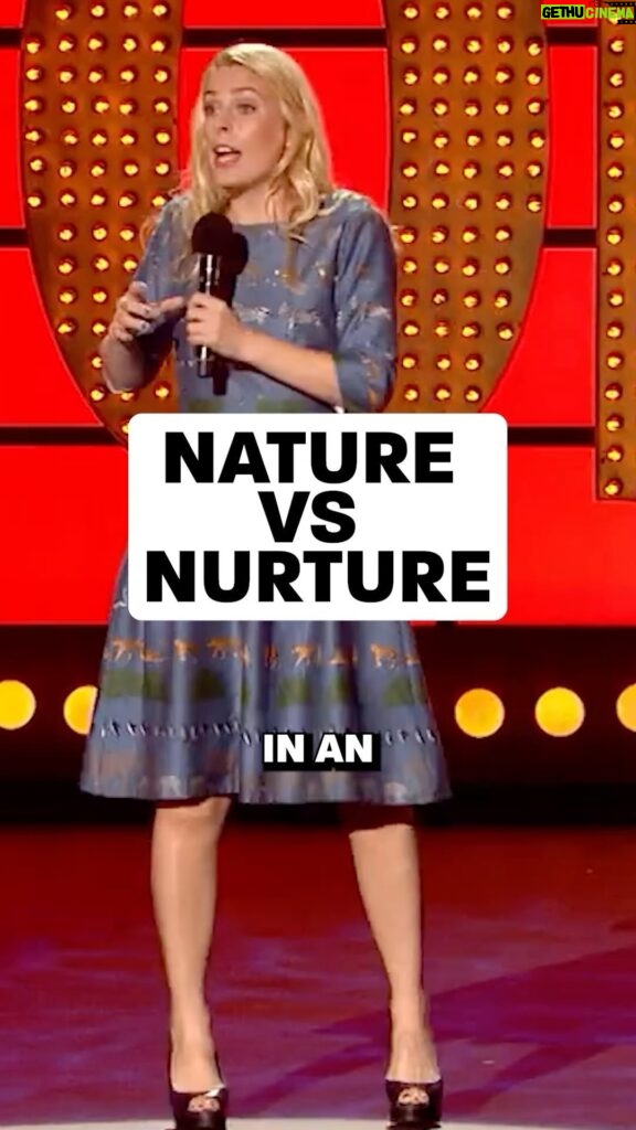 Sara Pascoe Instagram - Nature vs Nurture