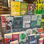 Sara Pascoe Instagram - Oh my 🫀 to see little old Weirdo living in such incredible company. Thank you to @waterstones and @whsmithofficial and @foylesforbooks for popping the book in your windows or entrances. I’m so grateful. And if *you* would like to find out more about the novel before you invest- we’ve done a couple of episodes of @saraandcariadsweirdosbookclub on it- a book club chat &also a bonus episode with a reading & a quiz to find out which character you are (shout out to all the Ian’s- and thank you for your honesty 😂). All my events and promo are finished for now as I’m about to have my baby, but I hope that the book will still find readers. Lots of love📚