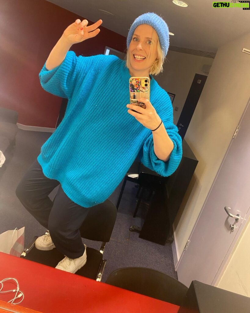 Sara Pascoe Instagram - Of all the things that have gone wrong this tour, my least favourite is forgetting my nice dress today and having to wear my travel PJs onstage. Sorry Basingstoke.