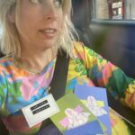 Sara Pascoe Instagram - It’s one month until my big show @regentsparkoat but the only picture I have of myself is dressed as my novel which isn’t out for two months! Link in bio for something xx