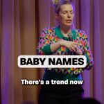 Sara Pascoe Instagram – The new trend for baby names…