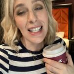 Sara Pascoe Instagram – If you want to feel cool in a coffee shop why not walk into the wrong side of the automatic door and spill coffee all over the outfit you were planning to wear on BBC Breakfast? Pls buy my book Weirdo in paperback. I smell of coffee.