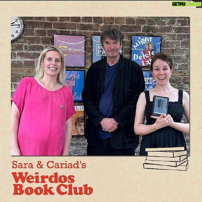 Sara Pascoe Instagram - Going for a nice walk or chilling in the bath? Why not let myself @cariadlloyd and @ianrankin2 join you? (Find us in podcast places) xx
