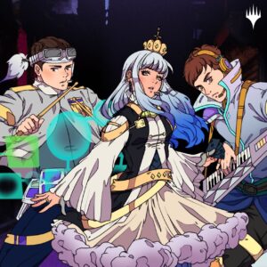 Sarah Bonito Instagram - Kero Kero Bonito are now Magic: The Gathering. We're in the visual novel themed around the upcoming Kamigawa: Neon Dynasty expansion set
Omggggggggggg