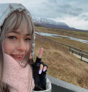 Sarah Bonito Instagram - Greetings from Iceland