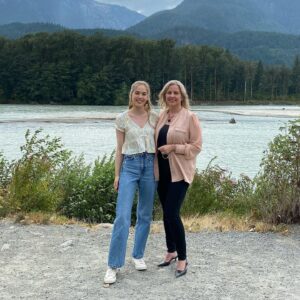 Sarah Dugdale Instagram - Episode 3 of season 5 of @virginriverseries was a special episode for me because I finally got to share the screen with my acting coach and mentor @deb_podowski . We met when I was 14 and she has shaped me as an actor and pushed me to grow as a person ever since. She’s nothing short of family and getting to play family on screen was a highlight of my career so far. Anyone who has the pleasure of knowing this woman should count themselves lucky ❤️