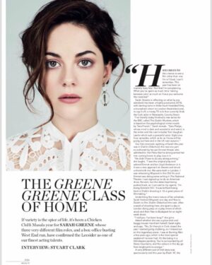 Sarah Greene Instagram - Thank you @hotpressmagazine for naming me your Actress of the Year ❤️ #Rosie #Black47 #DublinOldSchool