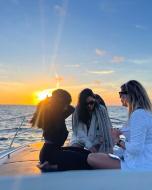 Sarah Joelle Jahnel Instagram - It’s almost Winter in Mallorca 🛥️