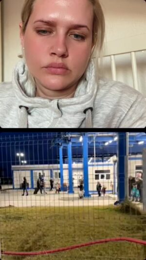 Sarah Knappik Instagram - @nuelve @tatjana.prijmak Situation an der Grenze