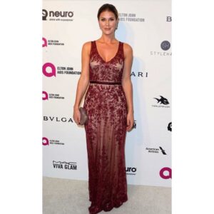Sarah Lancaster Instagram - O S C A R  N I G H T 💄 by @makeupbykristinak