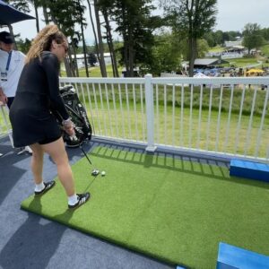 Sarah Nurse Instagram - annual golf girl weekend! always the best time at the @rbccanadianopen ⛳️ can’t wait until next year, tysm @rbc #RBCOlympians @avionrewards