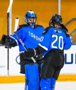 Sarah Nurse Instagram - this season was something special ✨

playing for toronto is such a privilege and i had the BEST time, our fans in this city and around the world showed up for us every step of the way. it exceeded all expectations and i can’t express enough gratitude to all of our staff, partners & investors who made professional women’s hockey a reality. to everyone who embraced, supported & hyped the pwhl, thank you. 

from toronto w love 💙