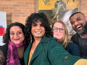 Sarah Polley Instagram - Had the best time being on this amazing panel at @massey_college with @sortofbilal @farzanadoctor and @elamin