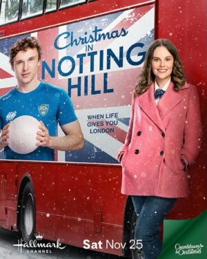 Sarah Ramos Instagram - In times like these it’s important to remember that I am a Hallmark Christmas Movie Star. Art heals. It is more than an honor, it is my duty to serve Winning London Hugh Grant Fergie realness in Christmas In Notting Hill this Saturday on @hallmarkchannel 🫡