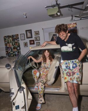Sarah Ramos Instagram - Yes we do comedy AND modeling. Get over it! 🦞🦞🦞🦞🦞🦞🦞🦞🦞🦞🦞🦞🦞🦞 Behold the @rachelantonoff spring 22 lookbook starring me and quadruple threats @bobbalaban4real @officialsusieessman @john_p_reynolds 🍤 shot by @staceymark
